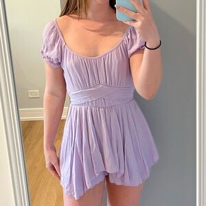 altard state purple romper worn once to a concert size M